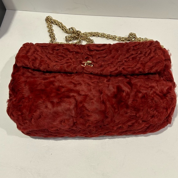 Rare Vintage Chanel Broadtail Bag New without tags - Picture 2 of 8